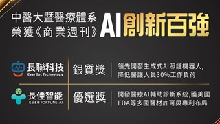 中醫大醫療體系暨生醫園區 榮登《商業週刊》AI 創新百強!