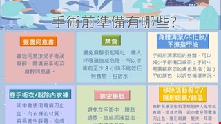 手術前準備有哪些?/20C