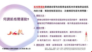 何謂凱格爾運動?/13C