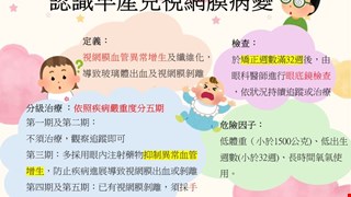 認識早產兒視網膜病變/NICU