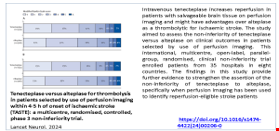 Tenecteplase versus alteplase for thrombolysis in patients selected by use of perfusion imaging within 4·5 h of onset of ischaemic stroke (TASTE): a multicentre, randomised, controlled, phase 3 non-inferiority trial